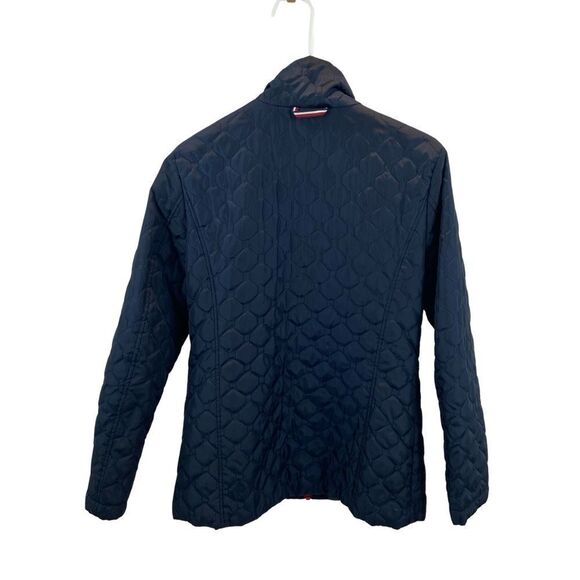 Tommy Hilfiger Ladies All Weather 3 in 1 Jacket Navy and Red Size Small - Picture 12 of 13